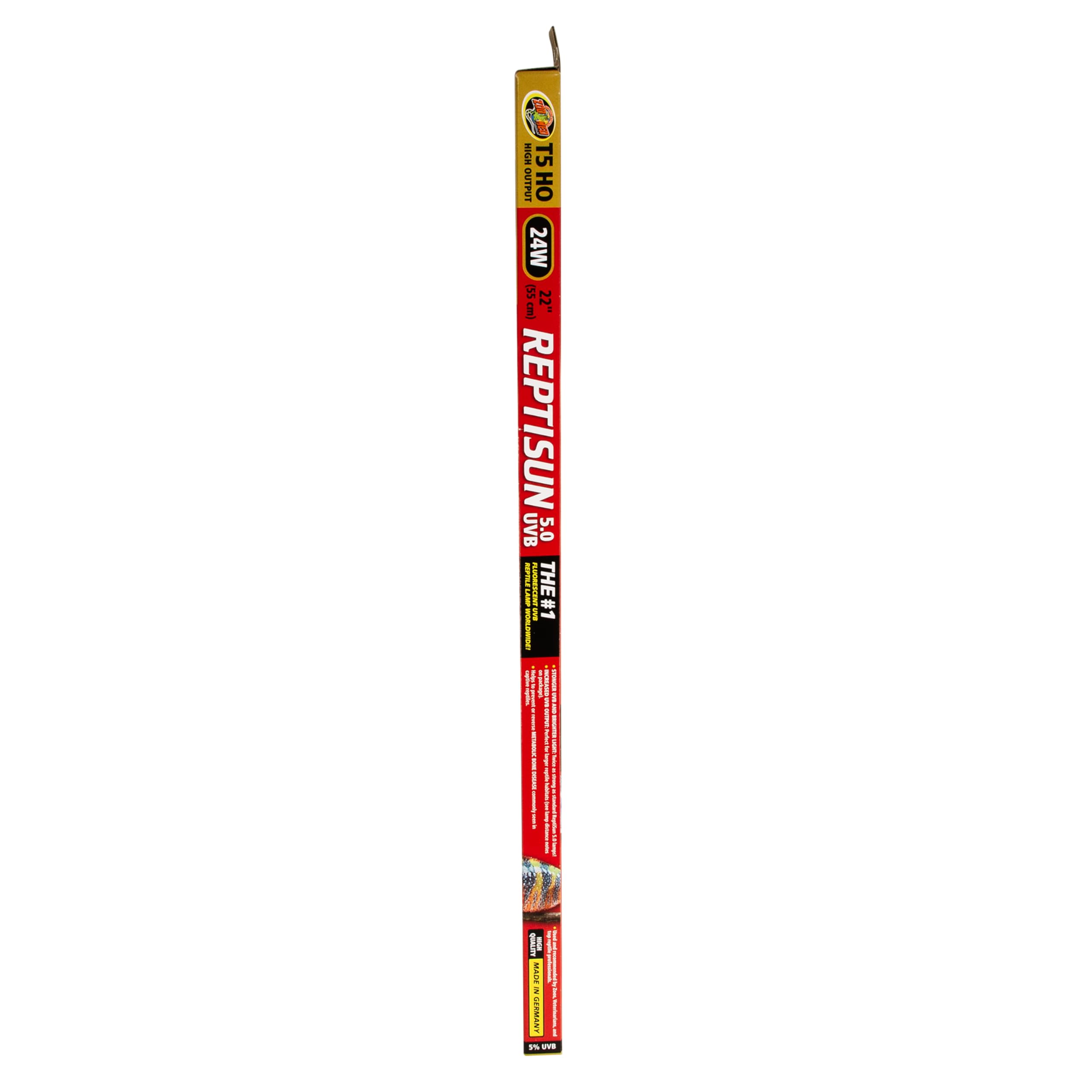 Amazon.com : Zoo Med REPTISUN T5 HO 5.0 UVB LAMP 24W, 2pk : Pet